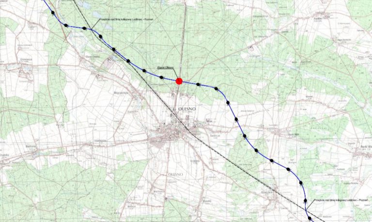 Plan Orientacyjny Zaprojektowanie I Budowa Obwodnicy Olesna W Ci Gu