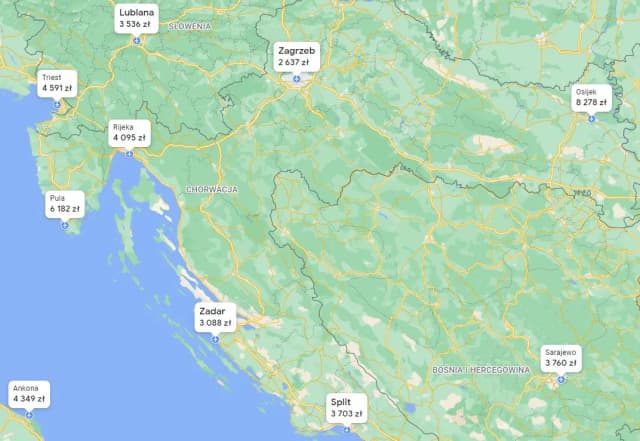 Najlepsza trasa do Zadaru: oszczędź czas i pieniądze w podróży Najlepsza trasa do Zadaru: oszczędź czas i pieniądze w podróży