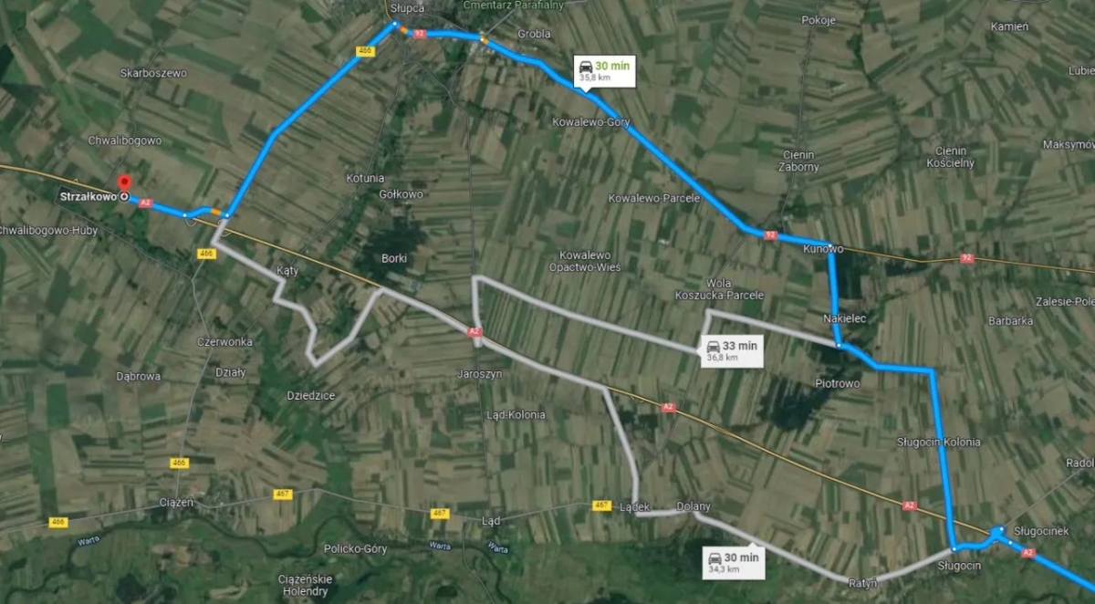 Bramki na autostradzie A2 - gdzie ich szukać i jak uniknąć opłat