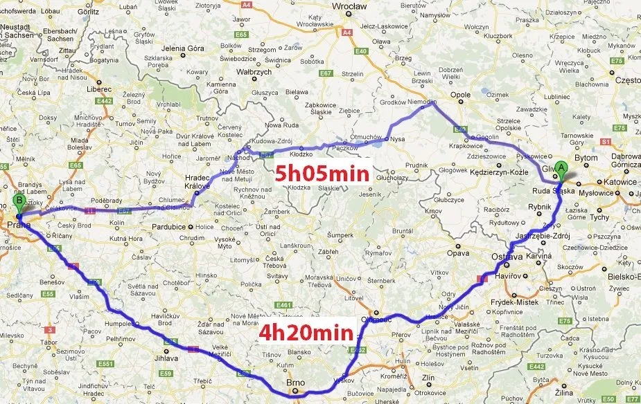 Najlepsza trasa do Pragi: unikaj korków i oszczędzaj czas